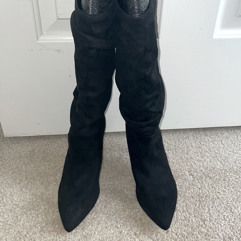 Size 7.5 Jessica Simpson Suede-Like Boots Price⬇️